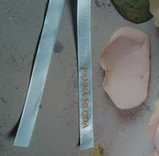 Winietka na wstążce satynowej