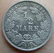 1/2 marki 1913 Niemcy
