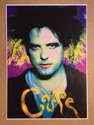 The Cure Robert Smith plakat portret kolor