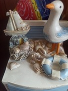 Szkatułka ozdoba motyw morski