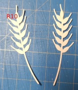 SCRAPKI KRAKÓW KOMUNIA kłosy 12 szt. biel, inne