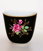 **RARYTAS**wazon Rosenthal czarna porcelana 1935+