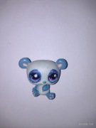 Oryginalny LPS PANDA #2295 Glitter-Brokat EU Exclusive Hasbro