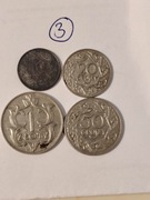 Zestaw IIRP 10.20.50gr 1923 i 1 zł 1929 