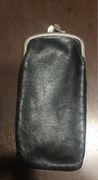 Skórzane etui na okulary vintage
