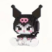 Mini klocki Kuromi Disney figurka DIY prezent dla dzieci