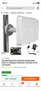 NAJMOCNIEJSZA ANTENA PANELOWA DVB-T2 100dBuV PRODUKT POLSKI FILTR LTE MUX8
