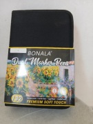 Pisaki do kolorowania, podwójne, cienkopisy artystyczne, markery 