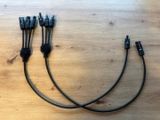 TRÓJNIK KOMPLET MC4 STAUBLI ORYGINAŁ 3w1