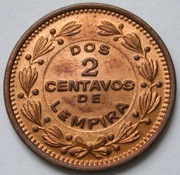 Honduras 2 centavos 1956 - stan menniczy