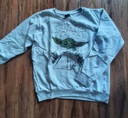 szara bluza dla dziewczynki star wars 158/164 bdb