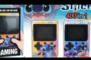 Konsola gier retro stitch dla dzieci 400 w 1