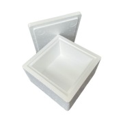 Pojemnik styropianowy, styrobox 10x10x5 - 3 szt.