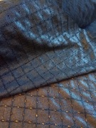 Szyfon błyszczący czarny