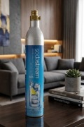 Pusty niebieski nabój sodastream 