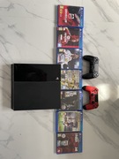 PlayStation 4 + dwa pady i gry