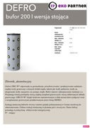 Bufory 200l do pomp ciepła i kotłów