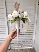 Piękny rożek/tuba na I Komunię Św.