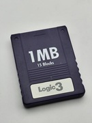 Karta pamięci Playstation PSX Logic3 1mb