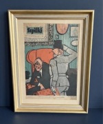 Szpilki. Magazyn Szpilki w ramię za szkłem. 1956 r.
