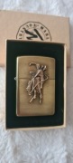 Zapalniczka ZIPPO Marlboro Brass Bucking Bronco 1994r. Nowa(4).