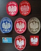 Oryg. Zestaw. Naszywki.Odznaka. Polska. ONZ. UN.