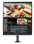 Monitor pionowy 27,6" LG 28MQ780 o proporcjach 16:18 DualUp Ergo