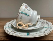 Carl Tielsch trio porcelana antyk