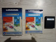 cartridge z grą LEMANS Commodore 64 C64 BOX INSTRUKCJA