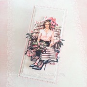 Kartka, ręcznie robiona, urodziny, imieniny, biuro