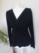 Czarna bluzeczka damska wiskoza r M/L