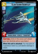 Star Wars: Unlimited - Clan Saxon Gauntlet (U)