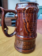 Kufel Karczma Piwna 1981r,Poltegor-pamiątka PRL-u