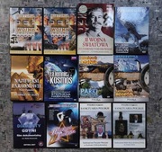 Zestaw 12 szt. nośników DVD i VCD – filmy dokumentalne i popularno-naukowe