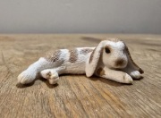Schleich królik leżący figurka model wycofany z 2010 r.