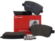 Klocki hamulcowe przód Brembo P 68 033: CLIO MICRA NOTE MODUS LOGAN