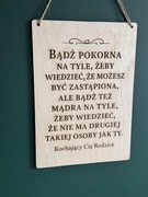 Drewniana tabliczka 300x200 grawerowana – personalizacja, sznurek jutowy