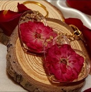 Breloczek z różą i 