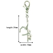 Pandora moments charms koralik zawieszka pool dance tańcząca rurze