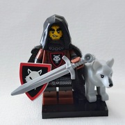 LEGO Minifigures Seria 27, 71048,  Rycerz z wilkiem, Wolfpack Beastmaster