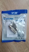 Wtyki RJ45 Cat7 Ekranowane Vcelink – Zestaw do kabla LAN/Ethernet