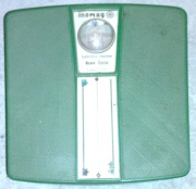 Waga mechaniczna osobowa Inowag, do ważenia ludzi. Nowe życie, Częstochowa.