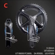 Naklejka ochronna na korbę 