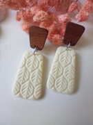 Kolczyki z gliny polimerowej - "Dafne" v.3 - handmade