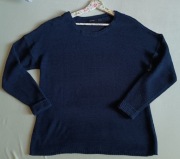 Granatowy sweter 46/48 Esmara