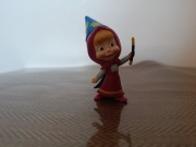 MASZA I NIEDŹWIEDŹ Figurka Masha czarodziejka z bajki kolekcjonerska