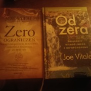  Dwie Książki ,,Od zera , Zero ograniczeń,, autorstwa   Joe Vitale  