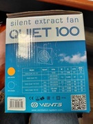 VENTS CICHY WENTYLATOR ŁAZIENKOWY QUIET 100 TP TIMER CZUJNIK RUCHU BIAŁY
