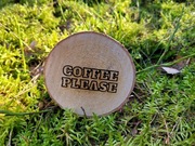 Podkładka drewniana pod kubek 