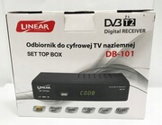 Dekoder DVB-T2 Linear DB-101 H.264 telegazeta